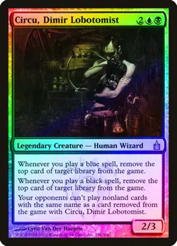 Circu, Dimir Lobotomist FOIL Ravnica: City of Guilds PLD Rare CARD ABUGames - Image 1