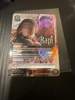 Rapi 106 SR* GODDESS OF VICTORY NIKKE Union Arena English Card UE14BT/NIK-1-106 - Image 4