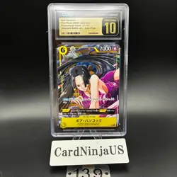 CGC PRISTINE 10 Boa Hancock P-115 V Jump Promo ONE PIECE Card Game 2025 Japanese - Image 1