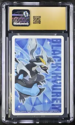 2012 POKEMON JAPANESE PLAYING CARDS - BLACK 2 - JOKER - N - CGC PRISTINE 10 - Image 2