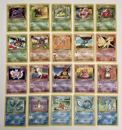 Pokemon Vintage 35 Card Lot Shadowless First Edition Rare Wizards 1999 - Image 2