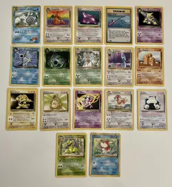 Pokemon Vintage 35 Card Lot Shadowless First Edition Rare Wizards 1999 - Image 3