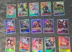 One Piece TCG SR Lot of 65 Super Rare Cards Mixed Sets NM Op14 Op13 Op12 Prb02 - Image 2