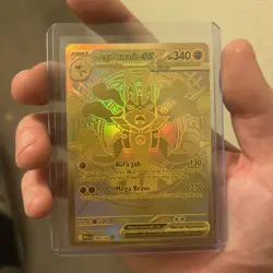Mega Lucario EX 188/132 Hyper Rare Gold Mega Evolutions Pokemon Card PACK FRESH - Image 4