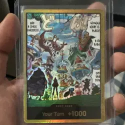 DON!! Card (Egghead) (Gold) - The Azure Sea's Seven (OP14) - Image 1