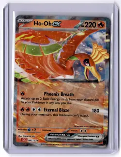Ho-oh ex 007/034 Classic Collection Holo Trading Card Game Classic NM - Image 1