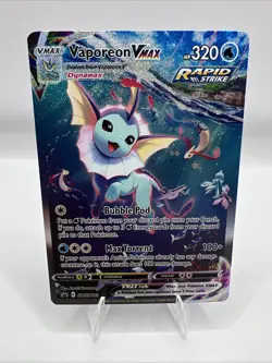 Vaporeon VMAX SWSH182 SWSH: Sword & Shield Promo Cards Holo NM-LP - Image 1
