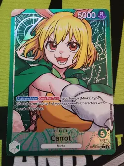 Carrot OP08-021 Leader Parallel Alt Art Two Legends Eng One Piece Card Game - Image 1