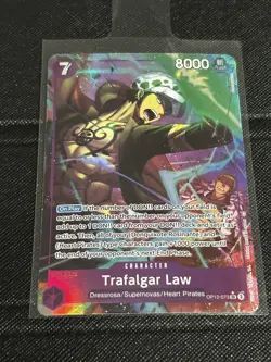Trafalgar Law Alt Art OP12-073 NM One Piece Card Game English NM - Image 1