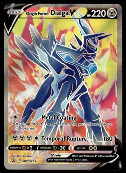 Pokemon TCG SWSH: Sword & Shield Promo Cards #SWSH255 Origin Forme Dialga V NM - Image 1