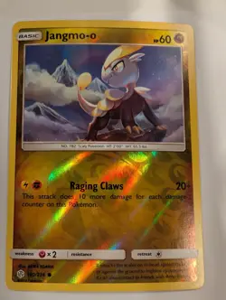 Jangmo-o 160/236 - Cosmic Eclipse Pokemon Reverse Holo Foil Nice! - Image 1