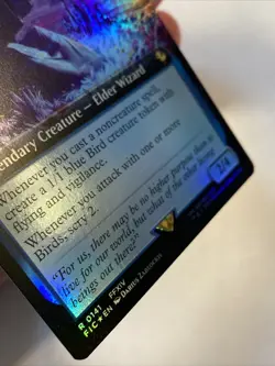 MTG Hermes, Overseer of Elpis (Extended Art Foil) Commander Final Fantasy 141 NM - Image 2