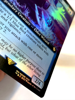 MTG Hermes, Overseer of Elpis (Extended Art Foil) Commander Final Fantasy 141 NM - Image 3