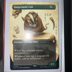 Badgermole Cub (Borderless) Avatar: The Last Airbender Regular - Image 1