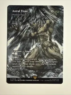 Astral Tiran - Primeval Titan (Showcase) FINAL FANTASY: TTA MTG - Image 1