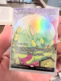Mindbreak Trap (Borderless) -Marvel Eternal-Legal (MAR) Foil Spider-Man mtg M-11 - Image 1