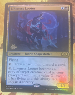 1x Likeness Looter - PRERELEASE PROMO (NM/M) - Image 1