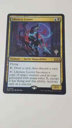 Likeness Looter Promo Pack: Wilds of Eldraine Regular Rare Faerie - Image 1