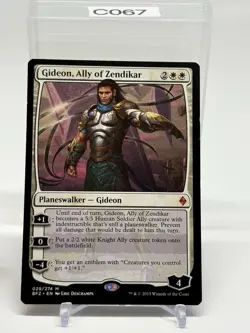 MTG Gideon, Ally of Zendikar (29) Battle for Zendikar LP - Image 1
