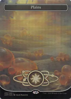 Plains NM Unfinity Foil MTG - Image 1