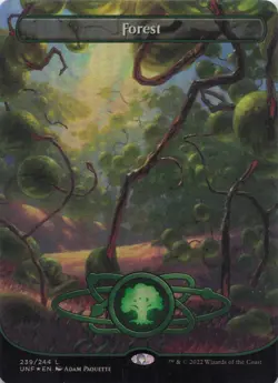 Forest NM Unfinity Foil MTG - Image 1