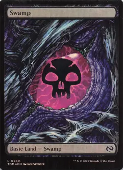 Swamp NM Tarkir Dragonstorm Foil MTG - Image 1
