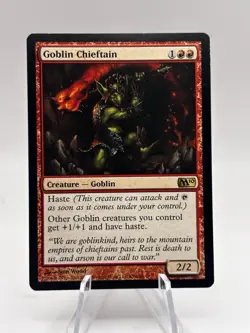 Goblin Chieftain 139/249 Core Set 2010 M10 MTG LP - Image 1