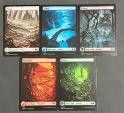 Wilds of Eldraine - Regular - Full Art Land set (1 of EACH TYPE) - Magic MTG WOE - Image 1