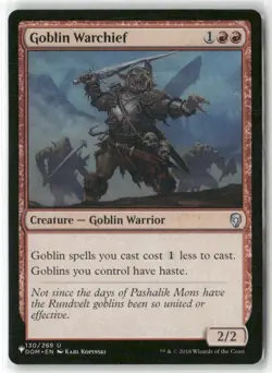Goblin War Chief The List MTG Magic NM - Image 1