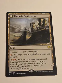 Hanweir Battlements X1 EMN MTG 204/205 R - Image 1