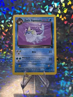 Dark Vaporeon - 45/82 Team Rocket - Pokemon TCG - 2000 MP - Image 1