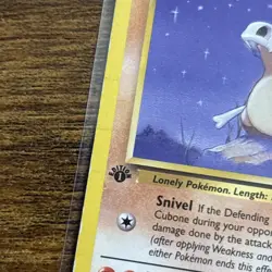Pokemon TCG Cubone Jungle 1st Edition 50/64 SEE PHOTOS - Image 3