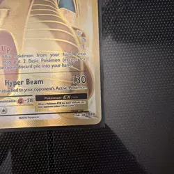 Dragonite EX 106/108 - Full Art Ultra Rare Gold XY Evolutions Pokemon TCG NM - Image 3