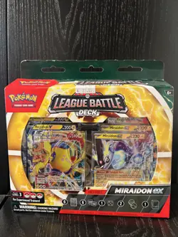 Pokemon TCG League Battle Deck Miraidon ex Regieleki VMAX - Image 1