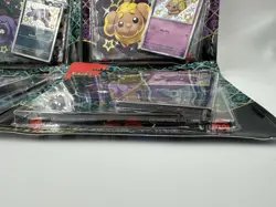 4x Pokemon TCG Paldean Fates Tech Sticker Blister Brand New Sealed - Image 5