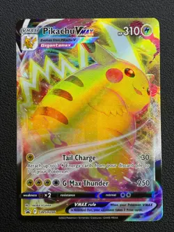 Pokemon Pikachu VMAX SWSH286 Black Star Promo Holo - Image 1