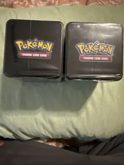 Pokemon TCG Treasures Of Ruin Stacking Tins. Sealed Condition - Image 1