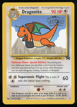 Pokemon - WOTC Black Star Promo - Dragonite - #5 - Image 1