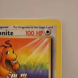 Pokemon TCG Fossil Dragonite 19/62 Non-Holo Rare HP ships fast - Image 3
