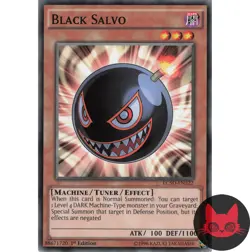 Yugioh Black Salvo LC5D-EN222 Common 1st Edition NM - Image 1