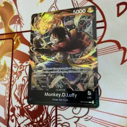 One Piece Monkey.D.Luffy (001) L Starter Deck 14: 3D2Y ST14-001 English Foil LP - Image 3