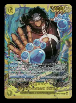 Bartholomew Kuma SEC Legacy of the Master OP12-119 NM One Piece CCG - Image 1