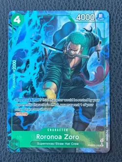 Roronoa Zoro R PRB02-006 PRB-02 [Parallel] THE BEST vol.2 One Piece English - Image 1