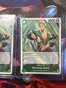 2x Roronoa Zoro - PRB02-006 PRB02-006 Premium Booster -The Best- Vol. 2 Foil - Image 3