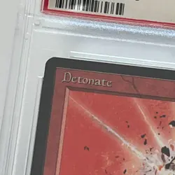 1994 Magic the Gathering Card Antiquities Detonate Gem Mint PSA 10 MTG Card - Image 5