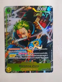 Roronoa Zoro ST29-014 Parallel Starter Deck Promo One Piece Card English - Image 1