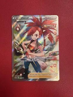 Pokemon Flannery Full Art Holo Card Sword & Shield Chilling Reign 191/198 - Image 1