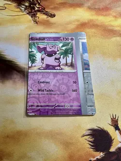 Pokemon Card - Error Miscut NFC Numel Obsidian Flames 031/197 Reverse Holo - Image 1