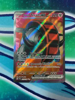 Iron Treads ex - Full Art - Scarlet Violet Base 233 Pokemon TCG Card Ultra Rare - Image 1