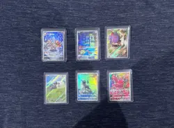 LOT OF 6 ART RARE JAPANESE POKEMON CARDS! MINT CONTIDION! - Image 1
